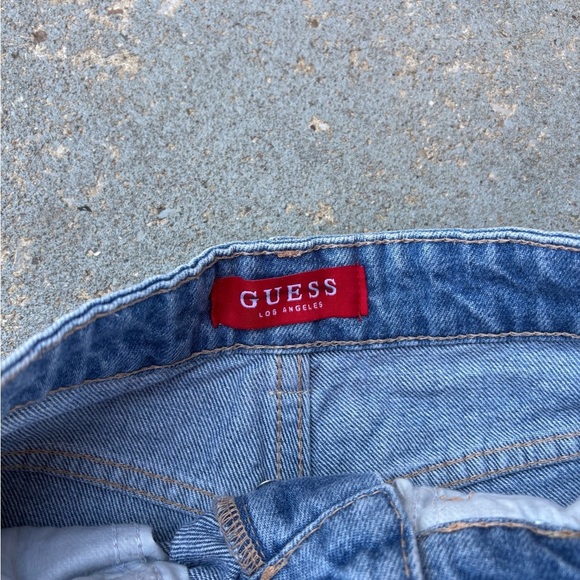 Guess Classic Blue Jean Shorts - Picture 2 of 5